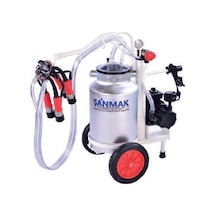 Mini Tek Sağım Süt Sağma Makinası Tek Güğüm - Alüminyum