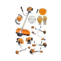 Steiner T-9100 Benzinli Motorlu Tırpanı Makinesi + Canavar Başlık