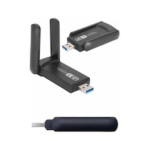 Mey İthalat Wifi Alıcı Dual Band Usb 3.0 Adaptör Kablosuz Windows 7/8/10/11