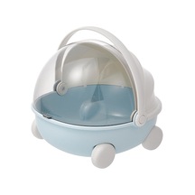 Ev Sevimli Kutu Masaüstü Çeşitli Saklama Kutusu Mavi 2l