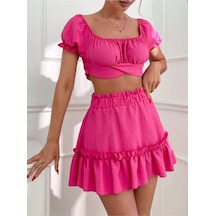 Hbirstore Ps0101 Petite Takım Fuşya