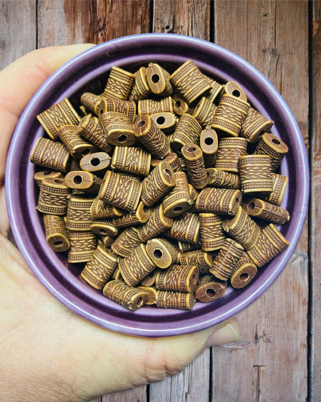 40 Adet Akrilik Dekoratif Boncuk - Takı Boncuğu , El İşi Malzemesi