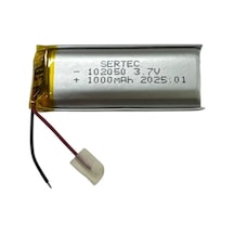 102050 3.7v 1000mah Li-polymer Pil Devreli/1.5a