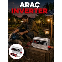 Mey İthalat Akü Gücünü Ev Elektriğine Dönüştüren Güçlü İnvertör 1500w