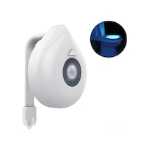 Youmex Banyo Gece Lambası - Hareket Sensörlü 8 Renkli, Esnek Kollü, Su Geçirmez Tuvalet Aydınlatması Diğer