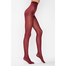 Bordo Mikro 40 Külotlu Çorap Yeni Sezon 5 Adet Ekonomik Paket Bordo