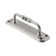 Tr Saclı El Tutamagı Çekme Kolu Kapı Tutma Kulbu 18,5 Cm Krom Metal Kulp Kapı Tutamağı