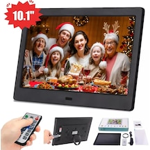 10.1 İnç Dijital Elektronik Fotoğraf Çerçevesi Mp3/4 Oynatıcılı Dijital Elektronik Led Dijital Fotoğraf Çerçevesi
