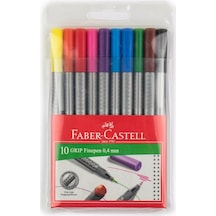 FABER CASTELL GRİP FINEPEN 0.4 MM  10 LU POŞET