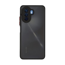 Huawei Nova Y70 Uyumlu Kılıf Montreal Silikon Kapak - Siyah