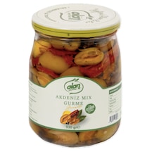 Akdeniz Mix Zeytin Salatası Cam Kavanoz 530 Gr