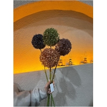 Ekodoğa Yapay Allium Çiçek, 4 Adet, 70 Cm, Çok Renkli Diğer
