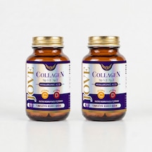Jove Collagen Komplex Kollajen Tip 1-2-3 Hidrolize Kollajen peptit Hyaluronik Asit C ve D3 Vit 2 x 60 Kapsül