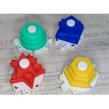 Montessori Sıralama Ve İstifleme Oyuncağı 4'lü Set