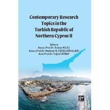 Contemporary Research Topics in The Turkish Republic of Northe...