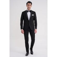 Black 085 Takım Slim Siyah Siyah
