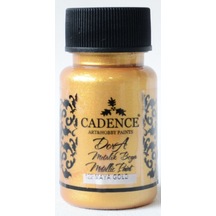 Cadence Dora Metalik Boya 50Ml - 122 Maya Altın