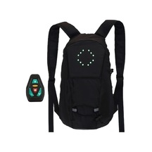 Ankatek Yürüyüşü Yansıtıcı Ve Uzaktan Su Siyah Sırt Sırt Sinyal Seyahat Led Kumandalı Kadınlar Işığı İçin Geçirmez Erkekler Dağ Çantası, Çantası, Aksesuarı, Da Siyah Siyah