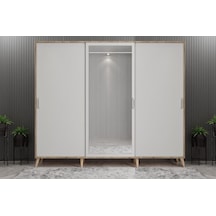 Beyzade Sürgülü Portmanto Vestiyer Mb  208 Cm