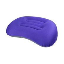 Maoyaya Açık Hava Kamp Şişme Seyahat Yastığı Mor - Rahat Ve Portatif Mor