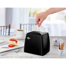 Rulopak Tekçek Midi Peçete Dispenseri Siyah 12'li Paket