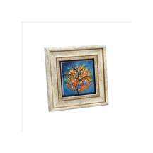 Ağaç Baskılı Taş Tablo 20x20