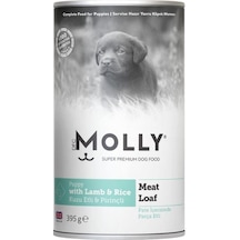 Molly Pate Ezme Kuzulu Yavru Köpek Konservesi 395 Gr