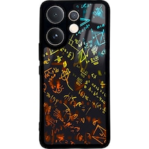 Vivo V60 Matematik Tasarımlı Glossy Telefon Kılıfı Çok Renkli