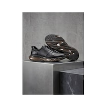 Crc Ayakkabı Crc Premium Seri %100 Hakiki Deri Lüks Sneaker Ortopedik Casual Ayakkabı Siyah