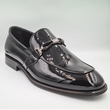 Libero 5177 Siyah Rugan Hakiki Deri Erkek Klasik Ayakkabı