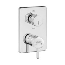 Eca Purity 102167202H-KDE Sıva Üstü Ankastre Banyo Bataryası Krom