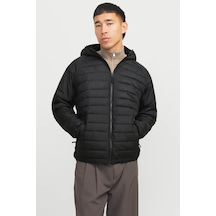 Jack & Jones Hibrit Günlük Erkek Siyah Ceket Mont - 12268511