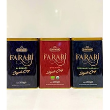 Çaykur Farabi Organik + Elek Altı + Bergamotlu Siyah Dökme Çay 3 x 200 G