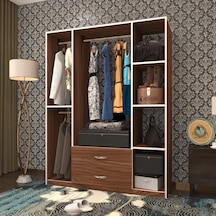 Kenzlife giysi dolabı orhan 175*120*40 cvz gardırop 2 çekmeceli