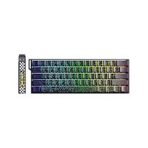 Aula Mini 60 He Max Hall Effect Manyetik Klavye Rapid Trigger Spiritcloud Switch 8000hz Tkl Hot Swap Oyuncu Klavyesi Siyah
