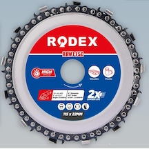 Rodex Zincirli Ahşap İşleme Oyma Kesme Disk 115 Mm N11.229