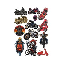 Motocu Sticker Set-5 13 Parça Telefon, Tablet, Defter, Laptop Sticker