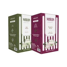 Maran Bergamotlu Ve Sade Yeşil Çay 2 x 300 G