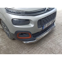 Toyota Proace 2019-2025 - Ön Tampon Koruma Demiri - Bükümlü Çiftli Bıyık - 60 - Scaft A