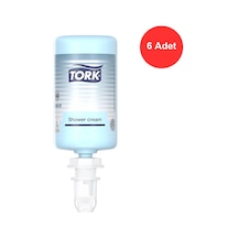 Tork El, Saç Ve Vücut Banyo Duş Kremi 1 Litre X 6 Adet 424601