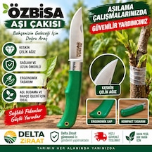 Özbisa Aşı Çakısı Bahçe Ve Bitki Aşılama Bıçağı Keskin Çelik Ağız
