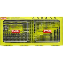 Ryobi RAKDD200 Delme ve Vidalama Seti 200 Parça T5132004668