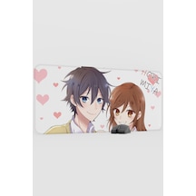 Horimiya Anime V2 - 90x40 Xxl Gaming Kauçuk Kaymaz Taban Mouse Pad Fare Altlığı