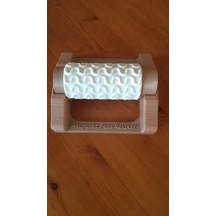 Gees Global 3d Baskı Akupunktur Ayak Masaj Rulosu 3 Değiştirilebilir Başlıklı Ayak Ve Vücut Masaj Aleti Bej Gbzs