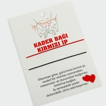 Kader - 346 - Bağı Kırmızı - Csmo-tex - İp Bileklik-kırmızı