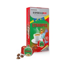 Espressomm® Single Origin Ethiopia Alüminyum Kapsül Kahve 10 Adet
