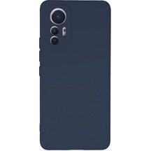 Ilkeshop Newface Xiaomi Mi 12 Lite Kılıf Nano İçi Kadife Silikon - Lacivert