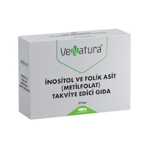 Venatura Inositol Ve Folik Asit Metilfolat Takviye Edici Gıda 20 Şase