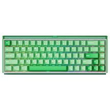 Akko Ray68 He Misty Green White %65 Astroaim Manyetik Switch 8k Hz Hall Effect Hotswap Argb Kablosuz İngilizce Gaming Klavye