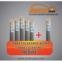 P (Pp) Siyah ( Geniş ) Plastik Kaynak Elektrot